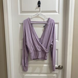 ✨Express Wrap Open Back Sweater✨